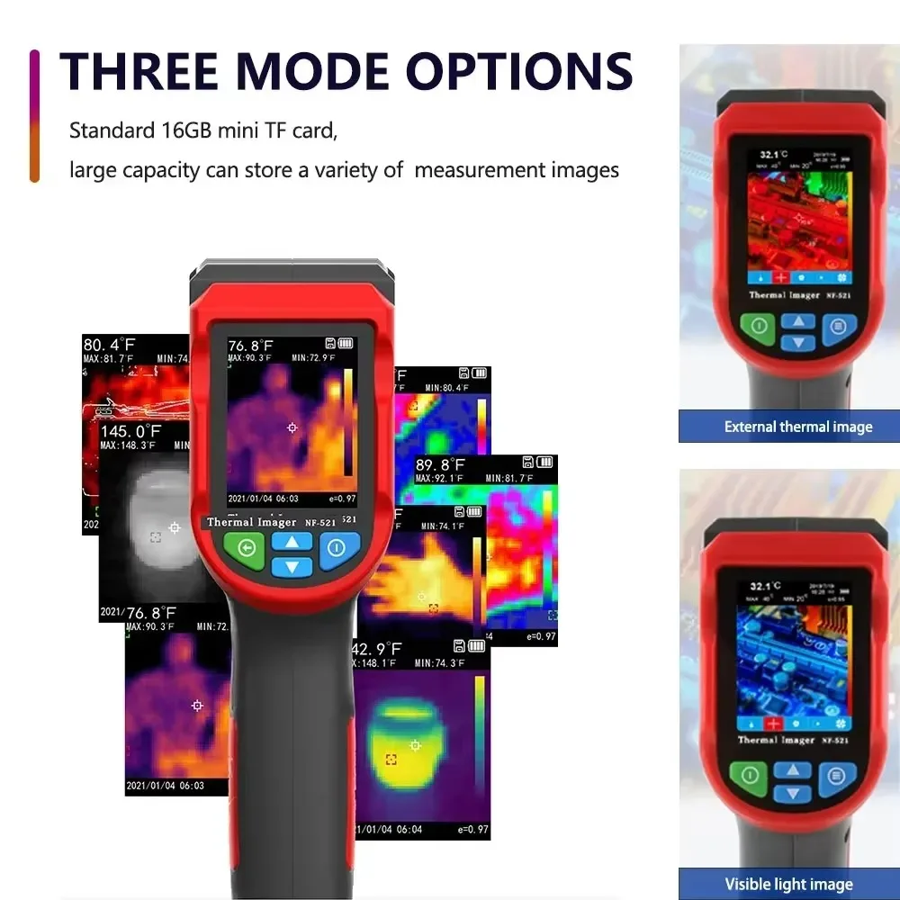 Infrared Thermal Imager Sensor - Nf 521 Thermal Imaging Camera recension och pris