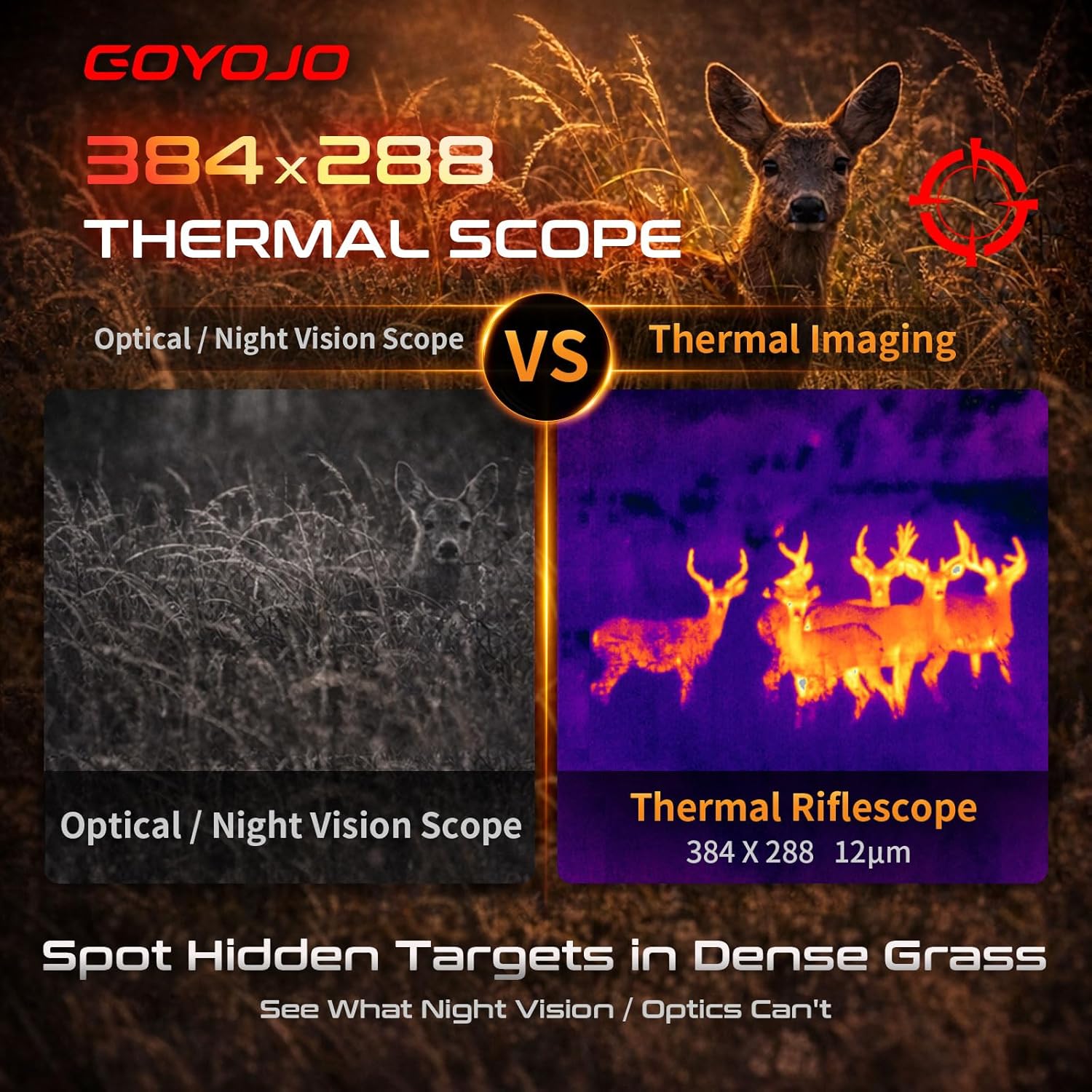 GOYOJO Thermal Scope 384x288 T - Hunting Thermal Imaging Scope recension och pris