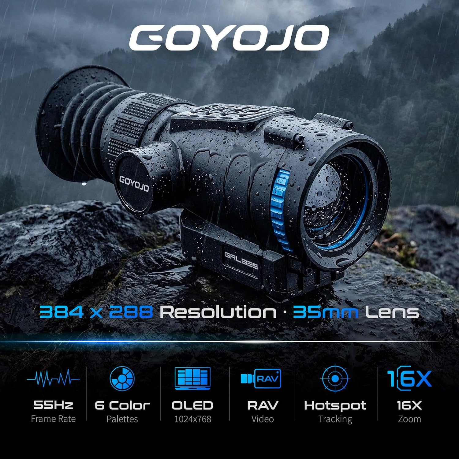 GOYOJO Thermal Scope 384x288 T - Hunting Thermal Imaging Scope recension och pris